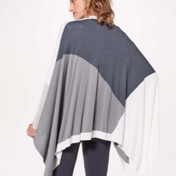 Lululemon Hatha Wrap Nebula / Raceway Grey / White - Picture 3 of 7